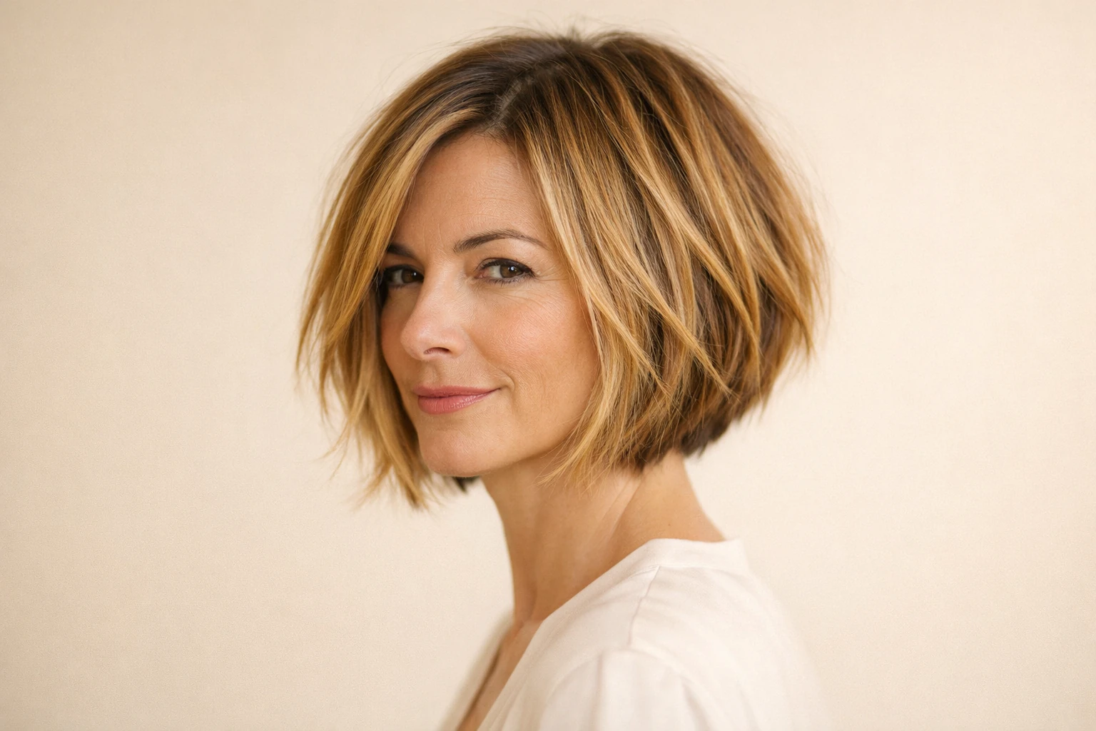 Coupe et coloration femme au salon Mickael Roman à Vayres